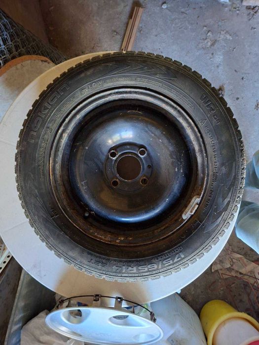 Зимни гуми с метални джанти за Пежо 206 14", 4х108