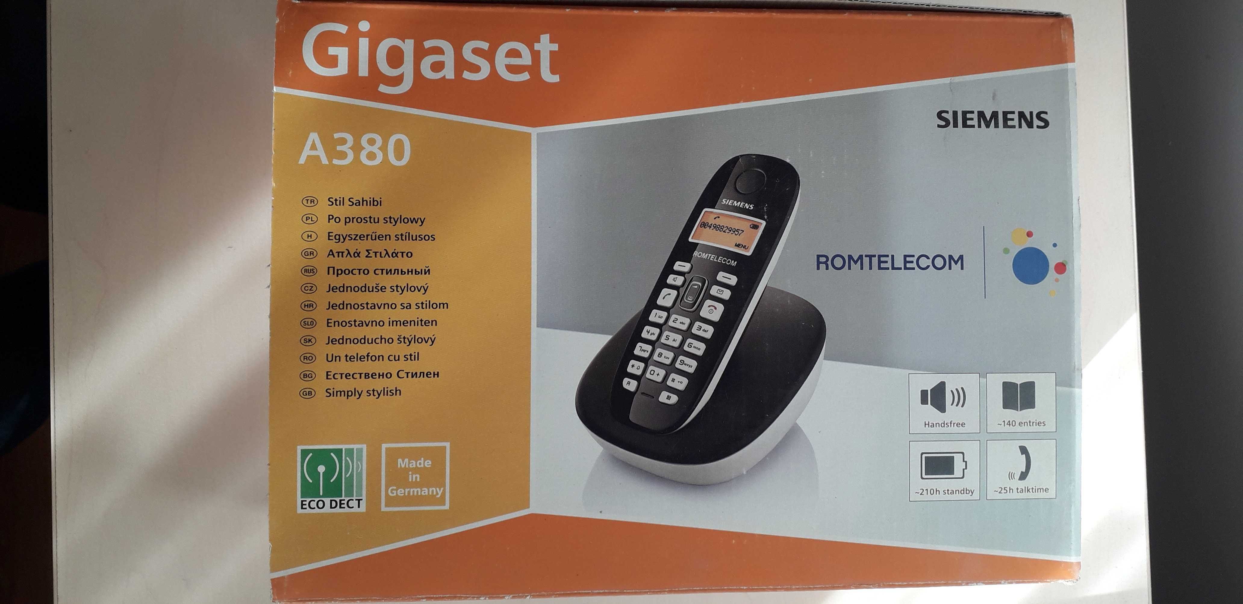 Telefon fix fara fir, Siemens Gigaset A380