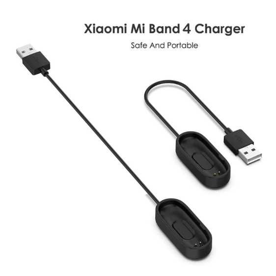 Зарядно щипка за фитнес гривна Xiaomi Mi Band 4, Mi Band 5, 6 и 7 НОВО