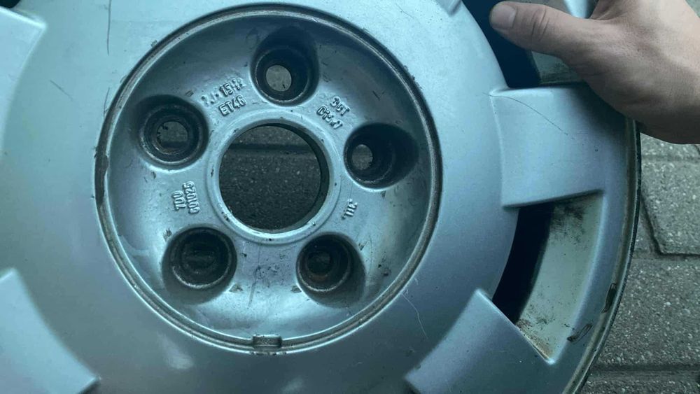 jante alu originale vw cady polo golf 4  5x100 r 15.audi  skoda seat