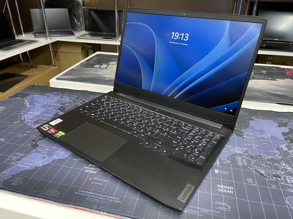 Игровой ноутбук Lenovo ideapad Gaming3-Ryzen5-5600H/8GB/SSD512/RTX3050