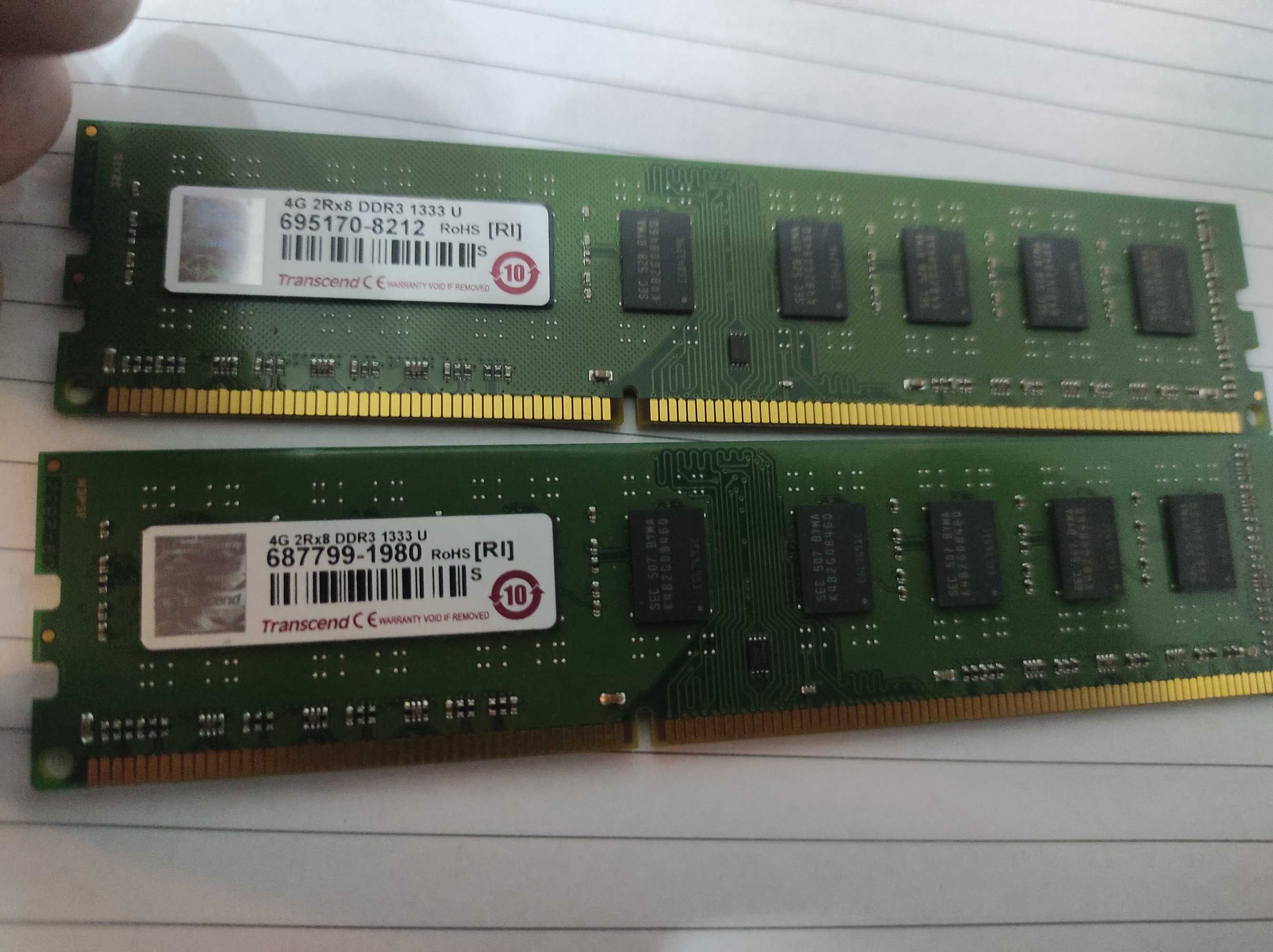 RAM DDR3 4GB памети за настолен компютър
