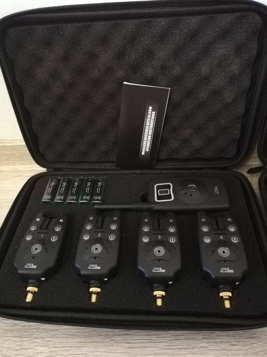SET 4 Avertizori cu statie FL JY-19  + Set 4 Swingere MKM3 FULL BLACK