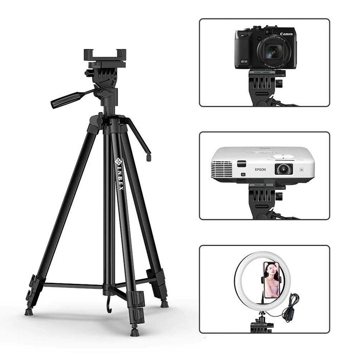 Голям и малък трипод за фотоапарати и телефон,стойка за фотоапарат