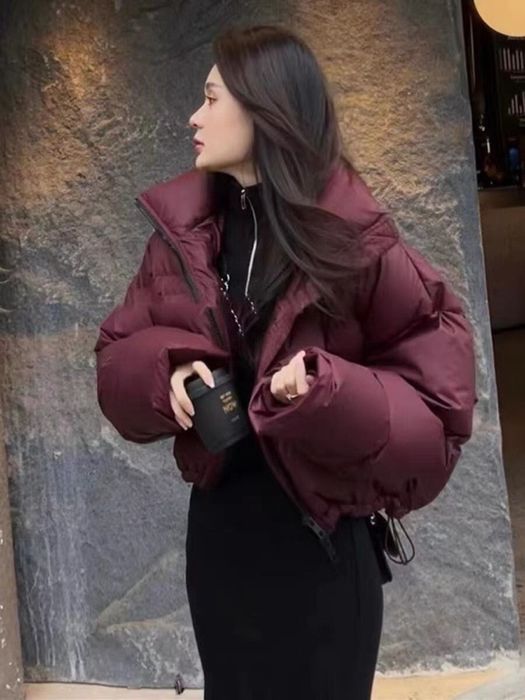 Женский пуховик женская куртка 54,56 XL короткая зимняя