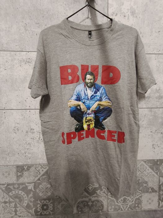 Tricou Bud Spencer original M nou gri