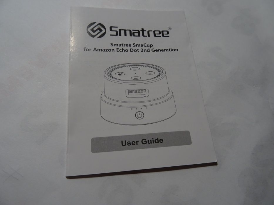 Battery Base for Amazon Echo Dot 2nd Generation - Smatree SmaCup