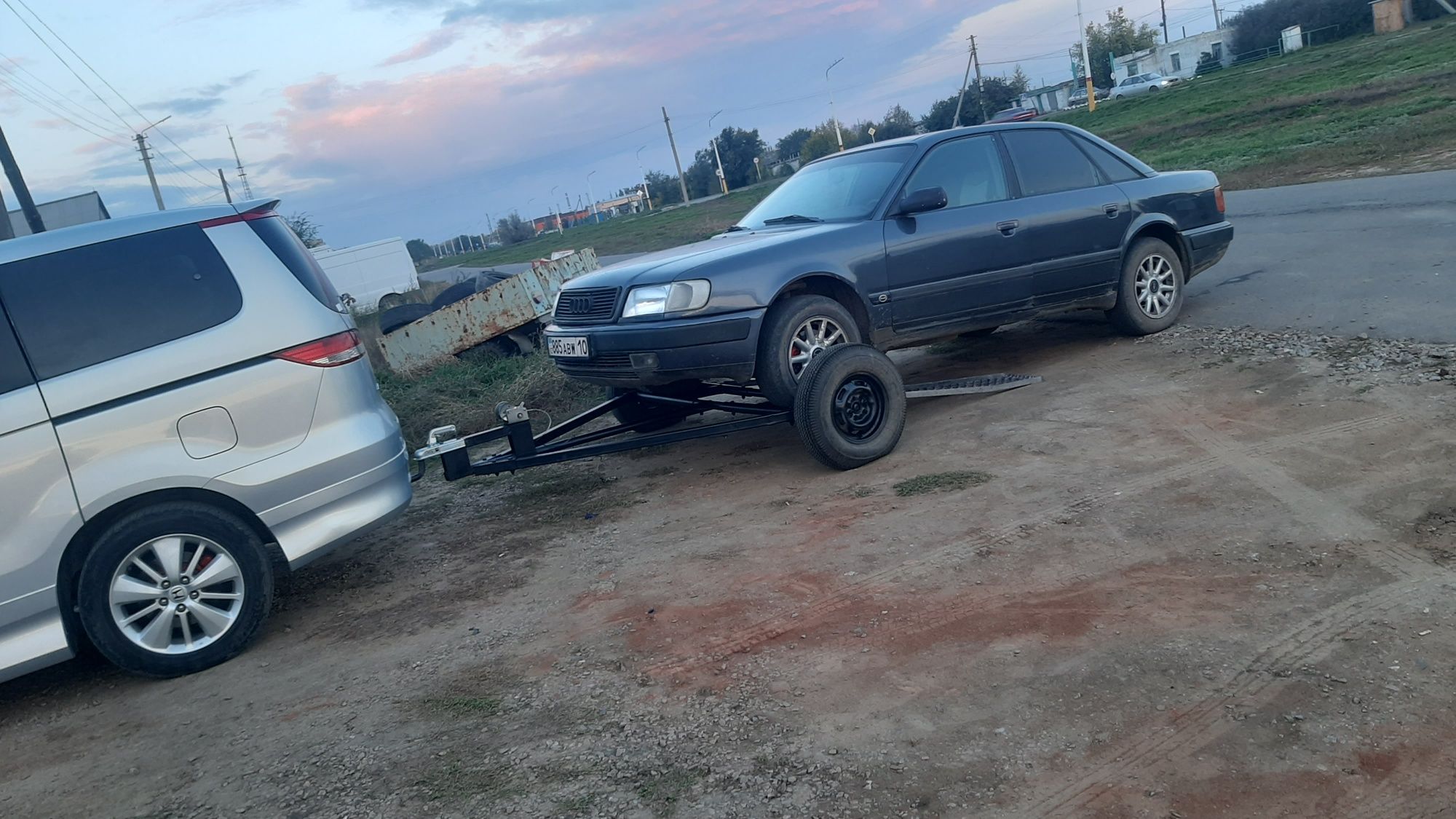 Подкат эва куатор посуточно  разборный полность влезет в багажник