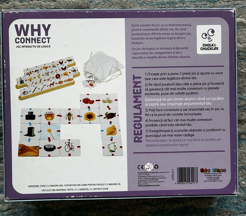 Joc interactiv - Why Connect, copii 6-12 ani + cadou puzzle