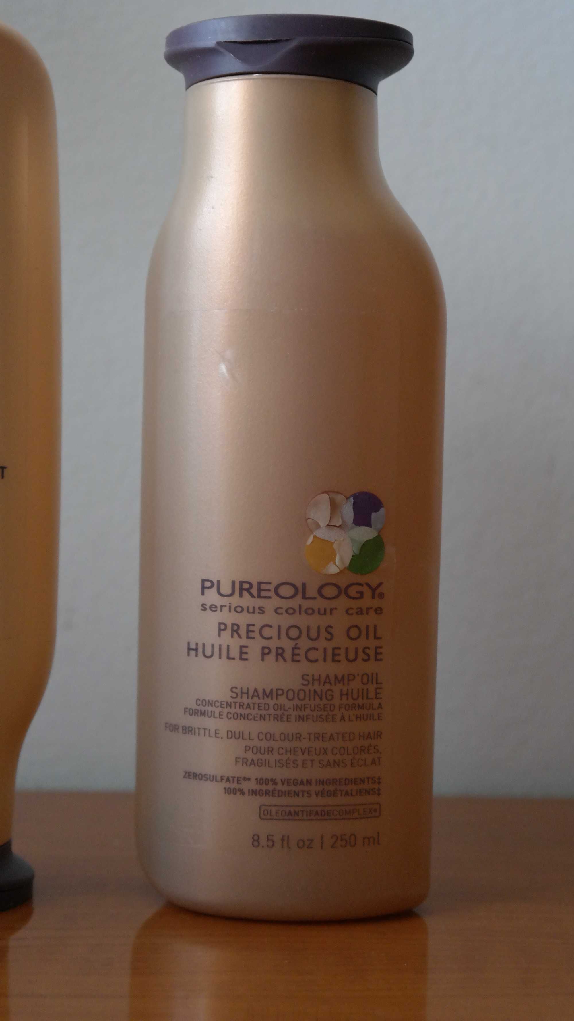 SET Sampon & Balsam pentru par vopsit Pureology Precious Oil 250 ml