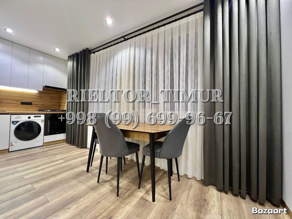 Академ городок 3/3/5 70м2 с ремонтом мебель и техника