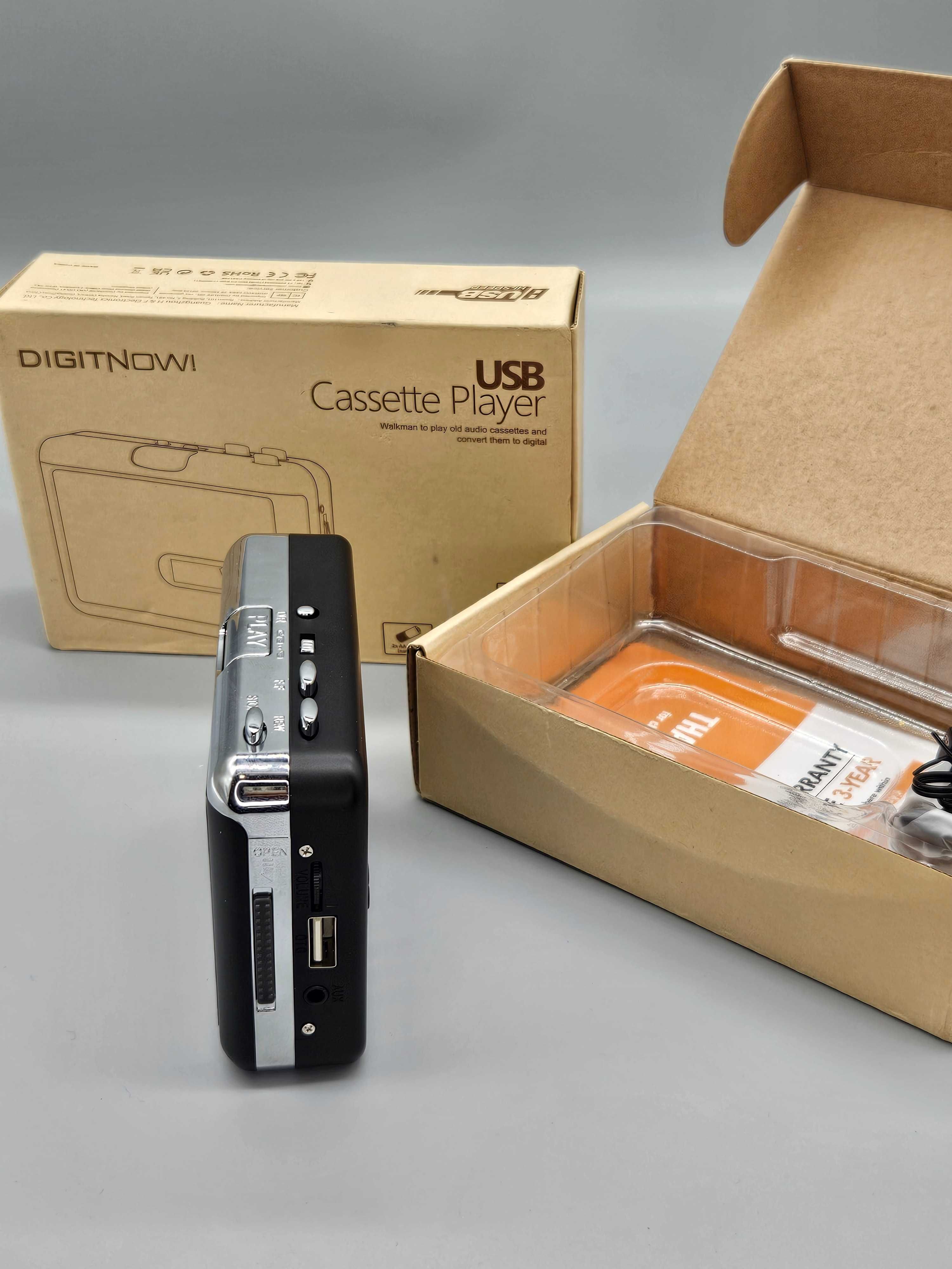 USB Касетофон DIGITNOW! – Преносим касетен плейър и MP3 конвертор