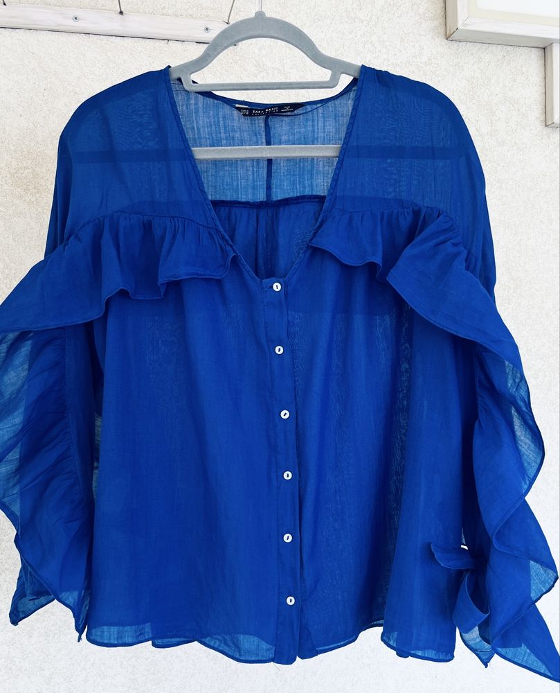 Блуза/риза от рами (56%) Zara Collection