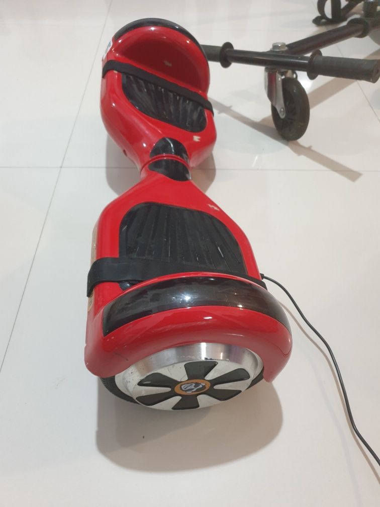 Hoverboard rosu+cart