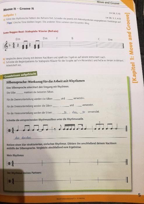 Учебник по музика на немски език/MUSIX - Das Kursbuch Mus