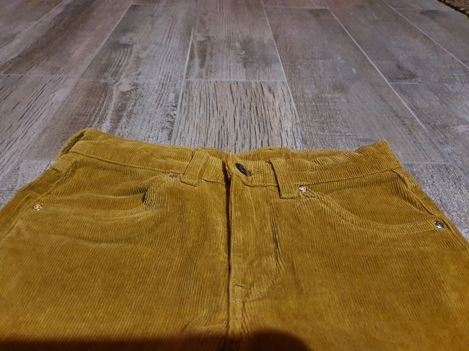Pantaloni raiati băieți lungime 86 cm