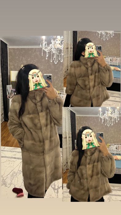 Норковая шуба трансформер