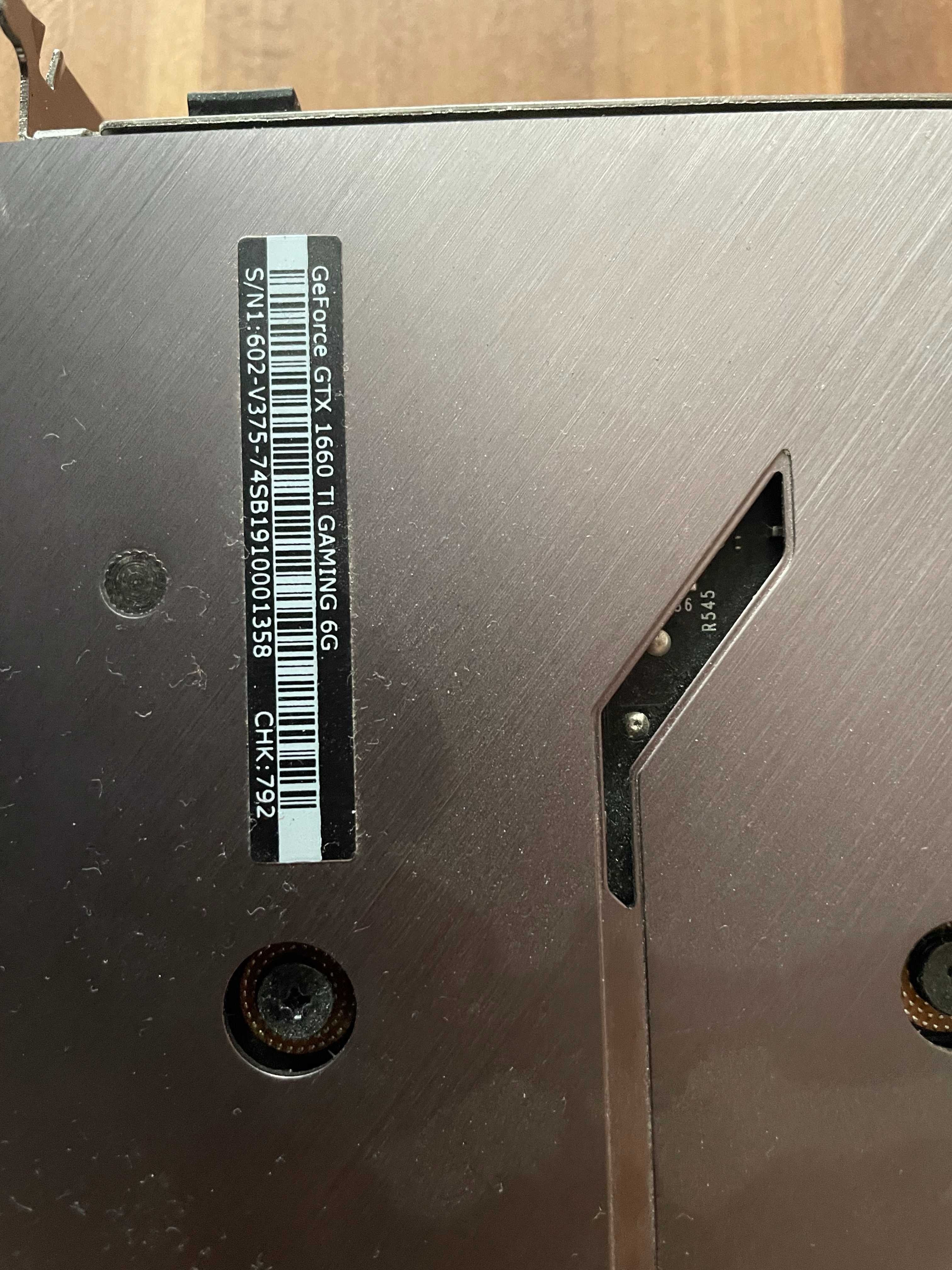 Видеокарта MSI NVIDIA GTX1660TI 6GB OC