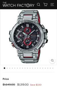Casio G-Shock Exclusive Edition MT-G( Red Edition Limited) LUXURY!
