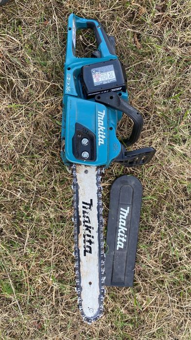 Drujbă cu acumulator Makita DUC355, 36V, 2x18V, 35cm, Brushless