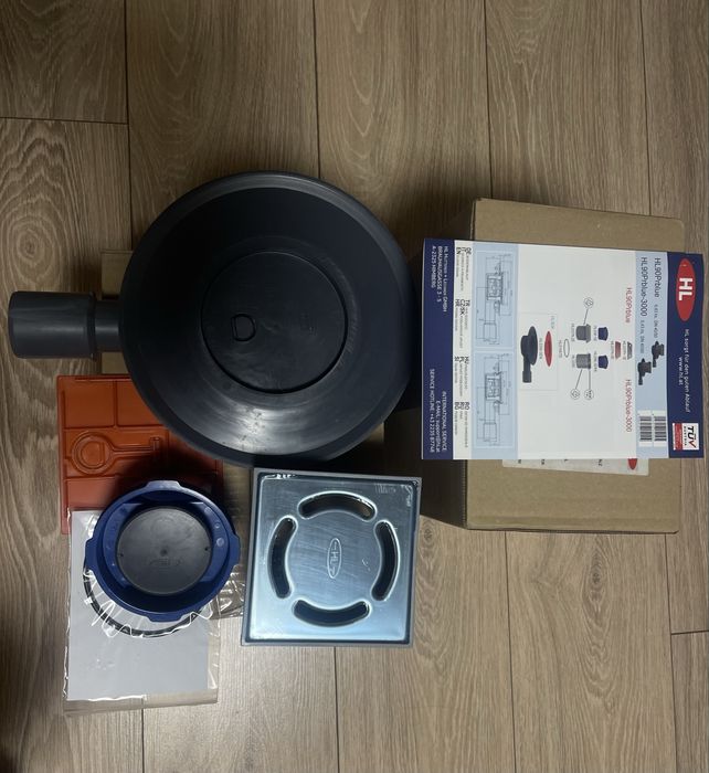 Подов сифон  HL90Prblue