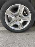 Roti complete jante structurate 195/55R16 Dacia jante capace originale