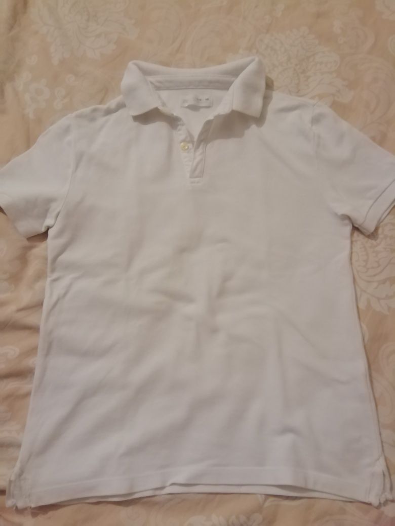 Бяла тениска Zara 152 см