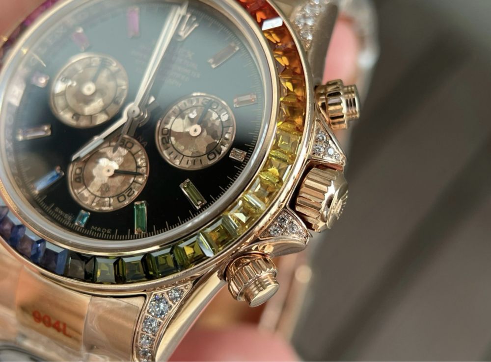 Часовник Rolex rainbow