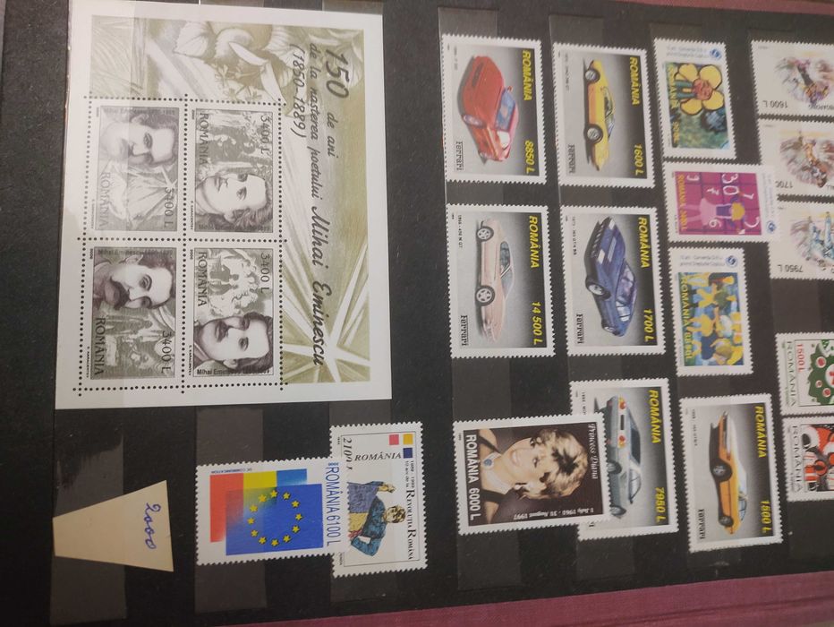 Colecție de timbre românești 1988-2000
