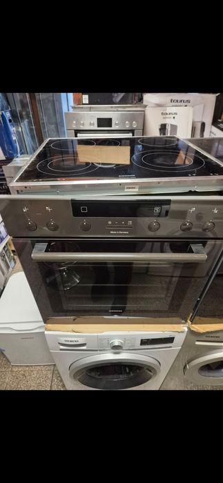 Фурна + керамични котлони за вграждане Сименс внос от Германия