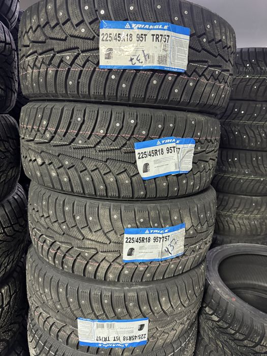 Шины шипы новые 225/45 R18 покрышки резина колеса донгелек