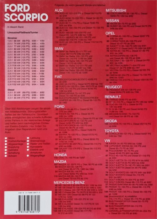 Manual de reparatii Ford Scorpio