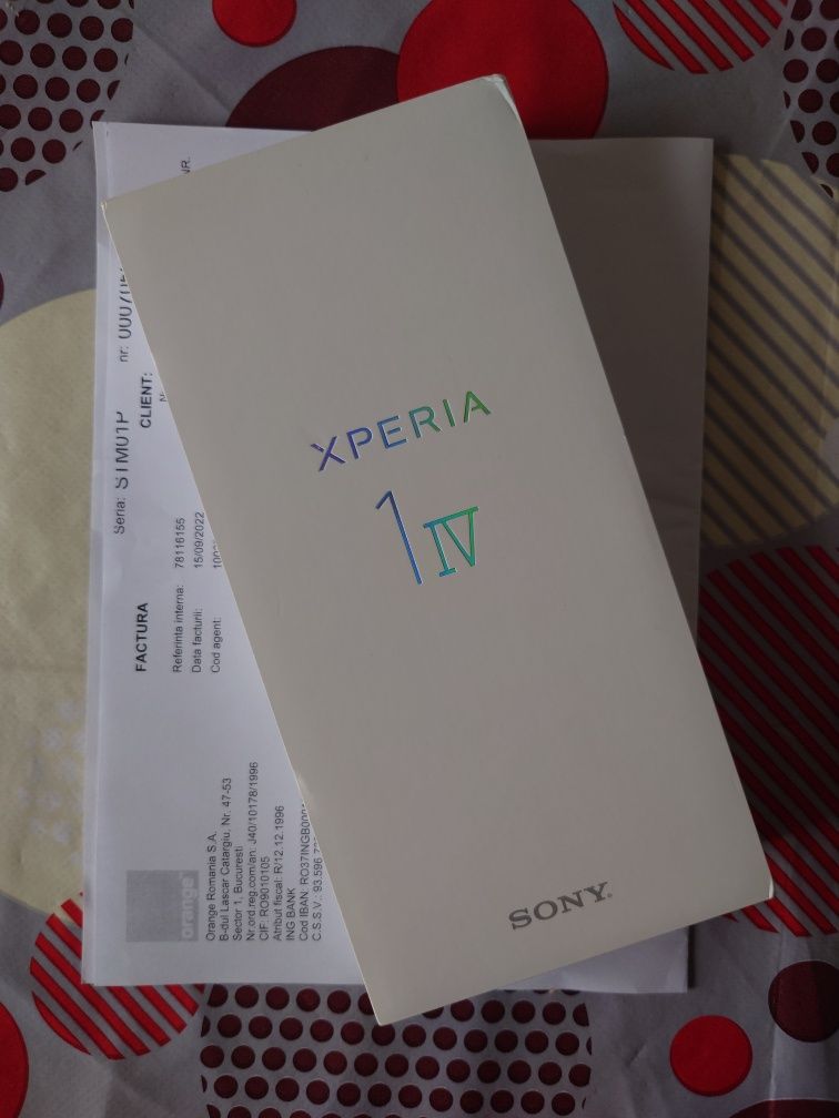 Sony Xperia 1 IV 12GB RAM 256 GB 5G Purple