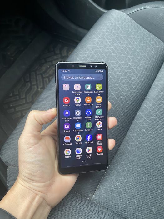 Samsung A8+ идеальный телефон