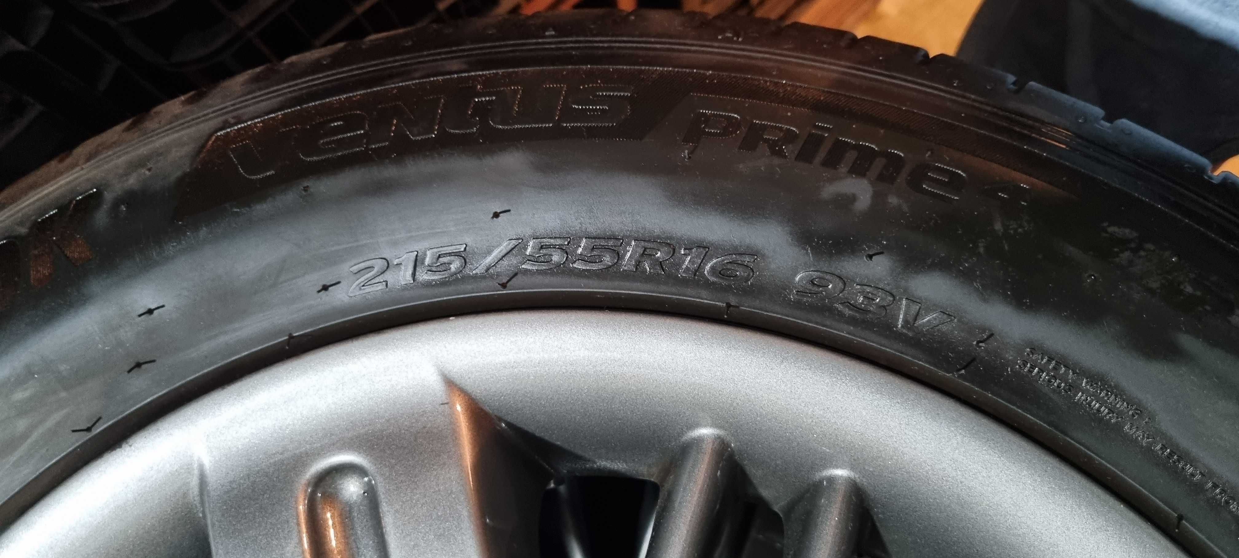 Jante 16" 5x100+cauciucuri vara Hankook Ventus prime 215/55/R16 Rover