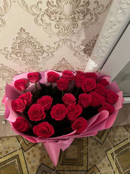 Роза 25шт свежый