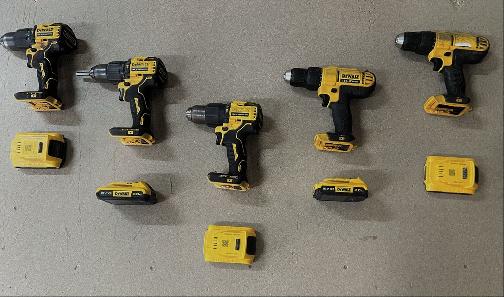 Винтоверти DeWALT 18V XR