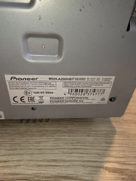 Мултимедия Pioneer MVH-A200VBT