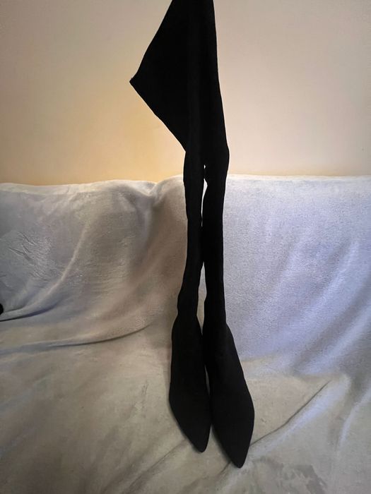 Cizme cu toc piele naturala!