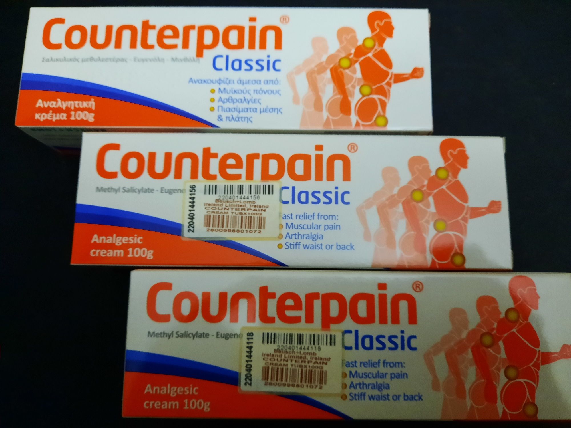 Unguent analgezic Counterpain