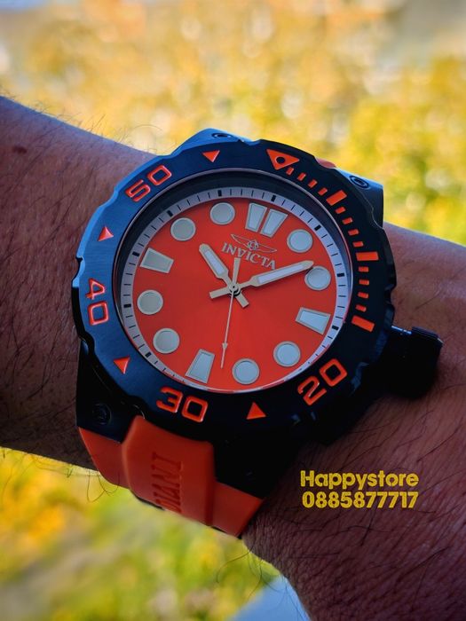 INVICTA Bumble Orange 51 mm