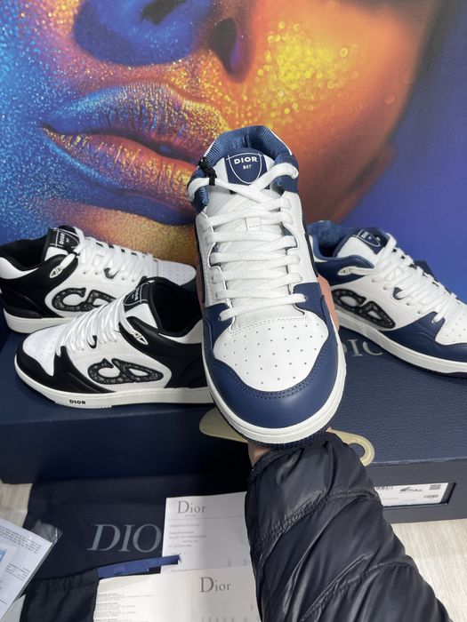 Adidasi Christian Dior piele naturala 100% Full Box colectie noua