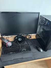 PC Gaming + Monitor și periferice