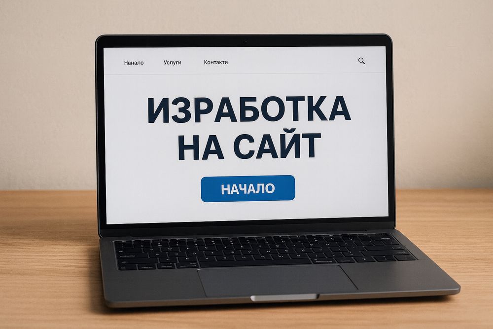 Уебсайт само за 379 лв - промо цена!