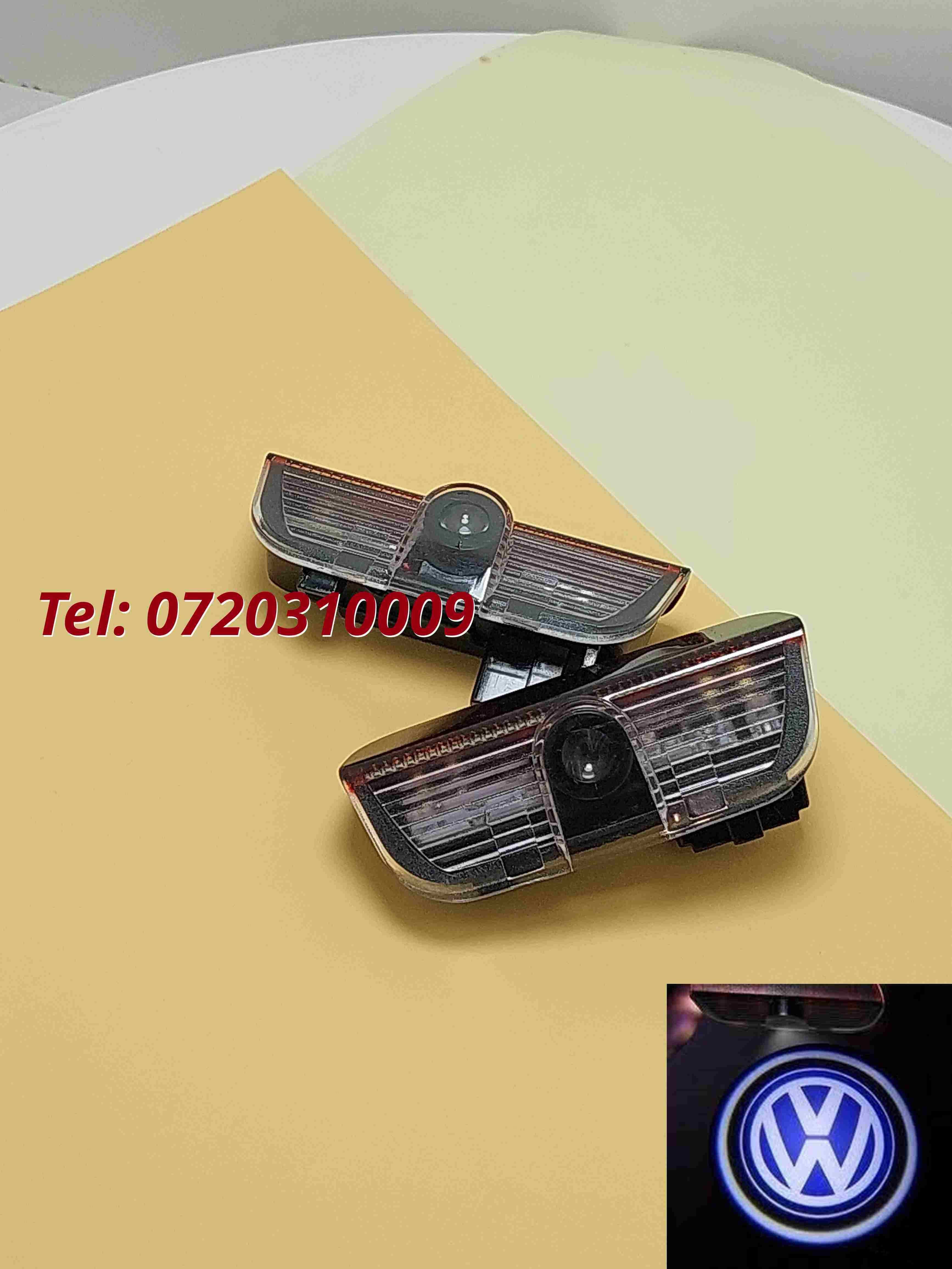 Lampi Emblema Volkswagen Golf Passat Jetta Tiguan Eos Portiera  Led