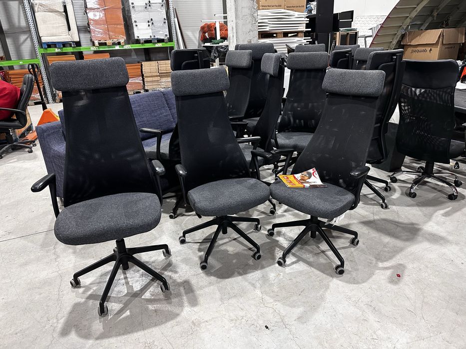 Офис стол IKEA JÄRVFJÄLLET с подглавник – налични на склад