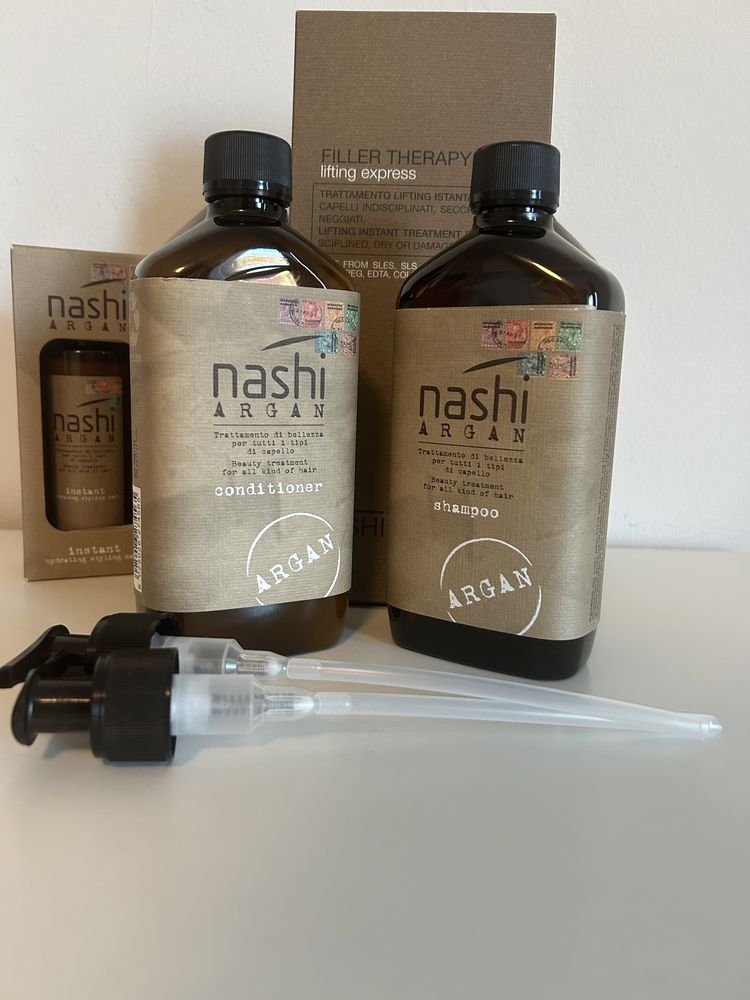 Set Nashi masca instant+conditioner500ml+sampon500ml