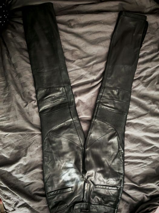 Pantaloni lungi piele naturala