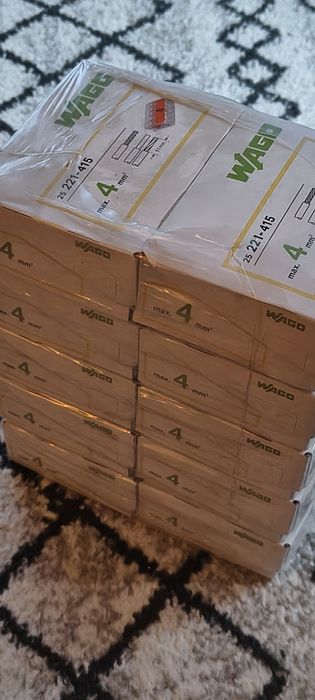 250 buc x Cleme Wago 221-415