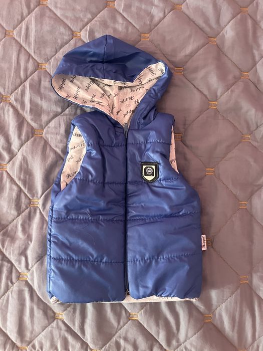 Безрукавка , для детей возраста 1 год